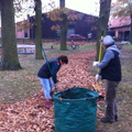 2011 11 19 Laubharkaktion und Erbseneintopf beim Backhaus 022